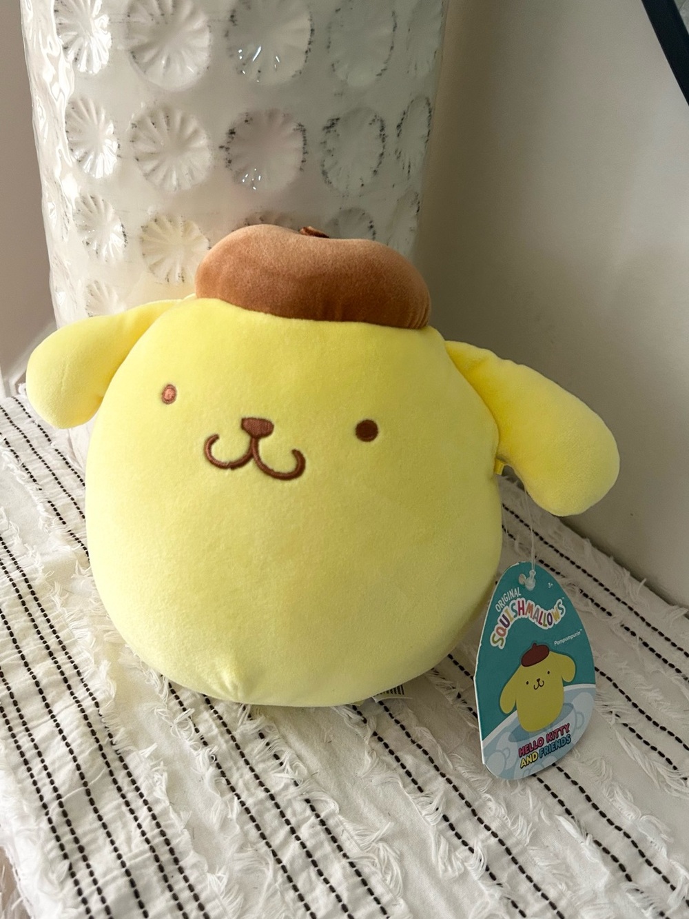 ⭐️ NEW Squishmallows Sanrio Pompompurin 7” Plush Hello Kitty & Friends